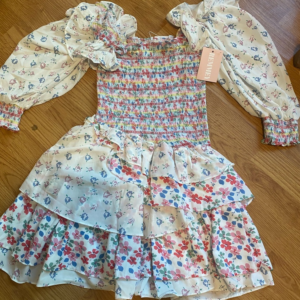 Floral summer dress
